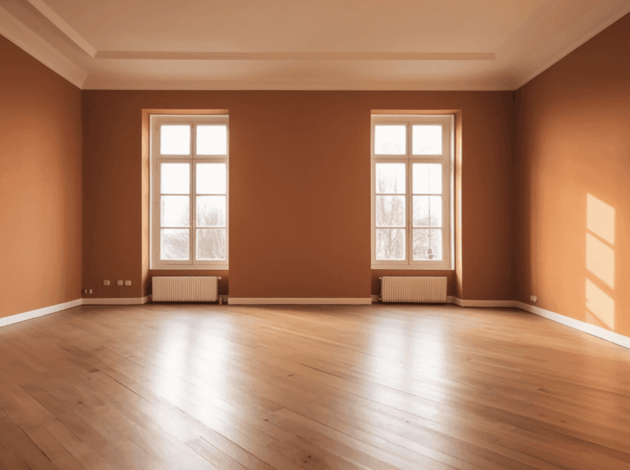Luz natural en habitación, pintura de interiores en Salamanca